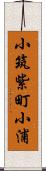 小筑紫町小浦 Scroll