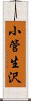 小管生沢 Scroll