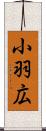 小羽広 Scroll
