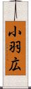 小羽広 Scroll