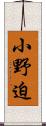 小野迫 Scroll