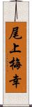 尾上梅幸 Scroll