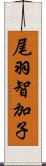 尾羽智加子 Scroll