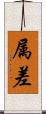 属差 Scroll
