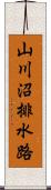 山川沼排水路 Scroll