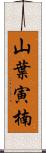 山葉寅楠 Scroll