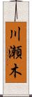 川瀬木 Scroll