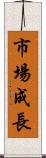 市場成長 Scroll