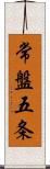 常盤五条 Scroll