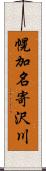 幌加名寄沢川 Scroll