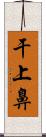 干上鼻 Scroll