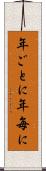 年ごとに Scroll