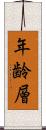 年齢層 Scroll