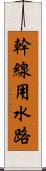 幹線用水路 Scroll