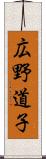 広野道子 Scroll