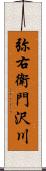 弥右衛門沢川 Scroll