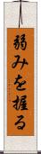 弱みを握る Scroll