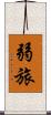 弱旅 Scroll