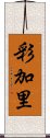 彩加里 Scroll