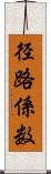 径路係数 Scroll