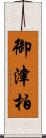 御津柏 Scroll