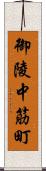 御陵中筋町 Scroll