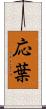 応葉 Scroll