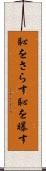 恥をさらす Scroll