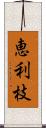 恵利枝 Scroll