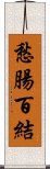 愁腸百結 Scroll