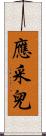 應采兒 Scroll