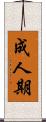 成人期 Scroll
