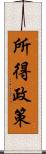 所得政策 Scroll