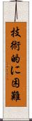 技術的に困難 Scroll