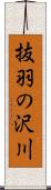 抜羽の沢川 Scroll