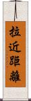 拉近距離 Scroll