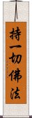 持一切佛法 Scroll