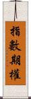 指數期權 Scroll