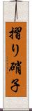摺り硝子 Scroll