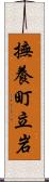 撫養町立岩 Scroll