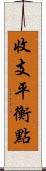 收支平衡點 Scroll