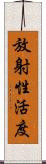 放射性活度 Scroll