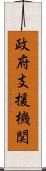 政府支援機関 Scroll