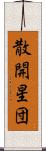 散開星団 Scroll