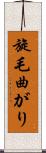 旋毛曲がり Scroll