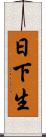 日下生 Scroll