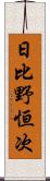 日比野恒次 Scroll