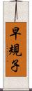 早規子 Scroll