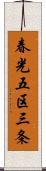 春光五区三条 Scroll