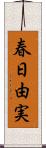 春日由実 Scroll